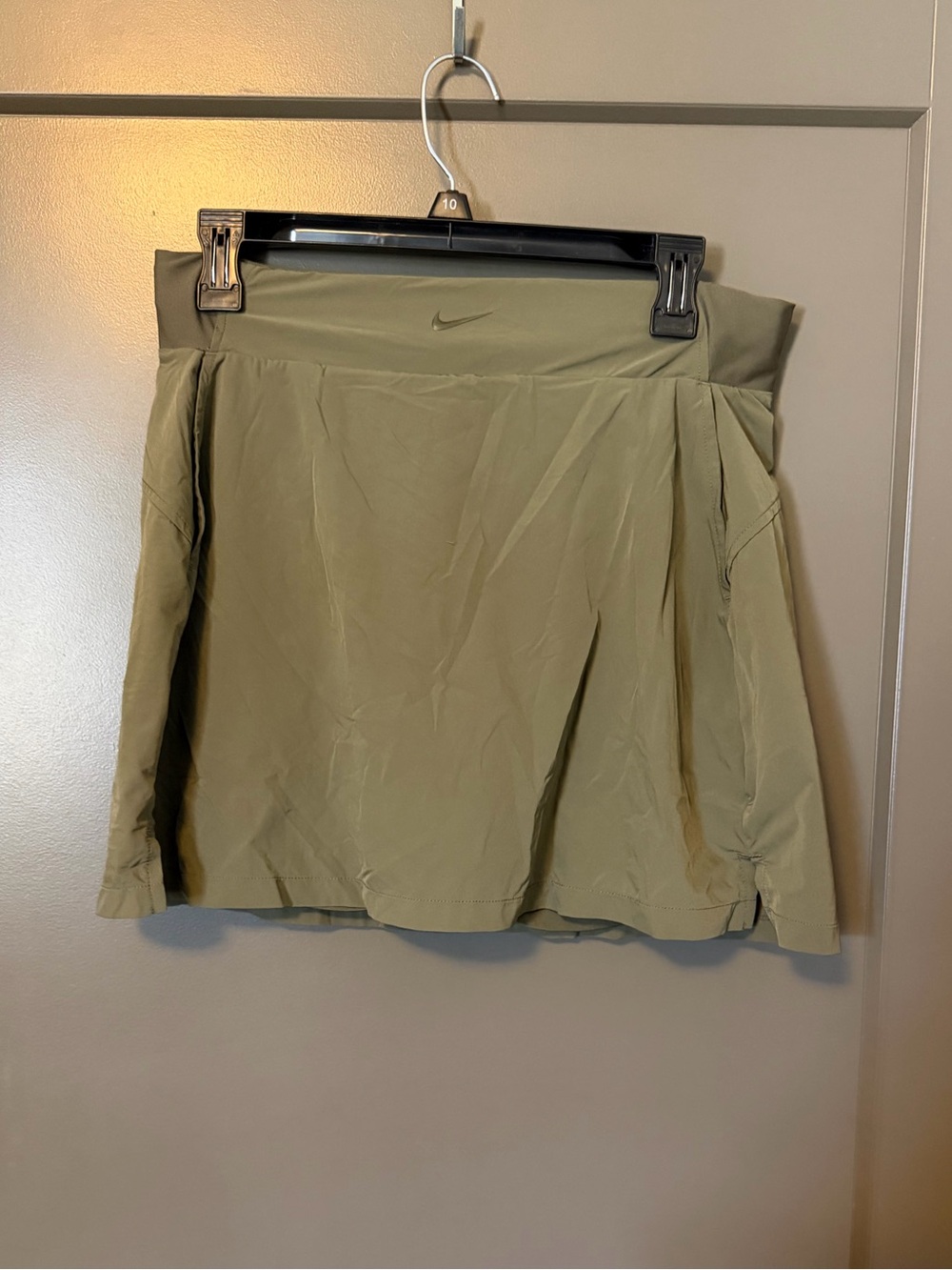 Nike Dri Fit Olive Green Athletic Skort